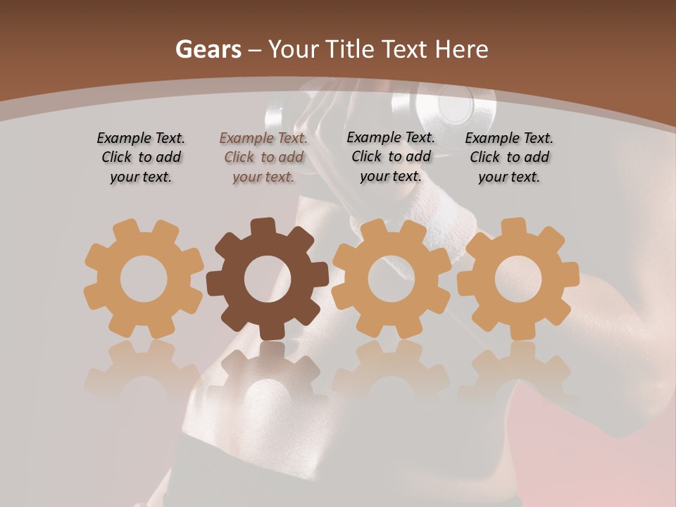 Fit Woman Body PowerPoint Template