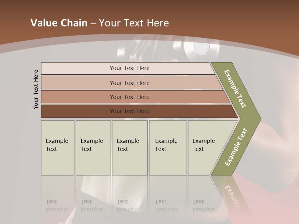 Fit Woman Body PowerPoint Template