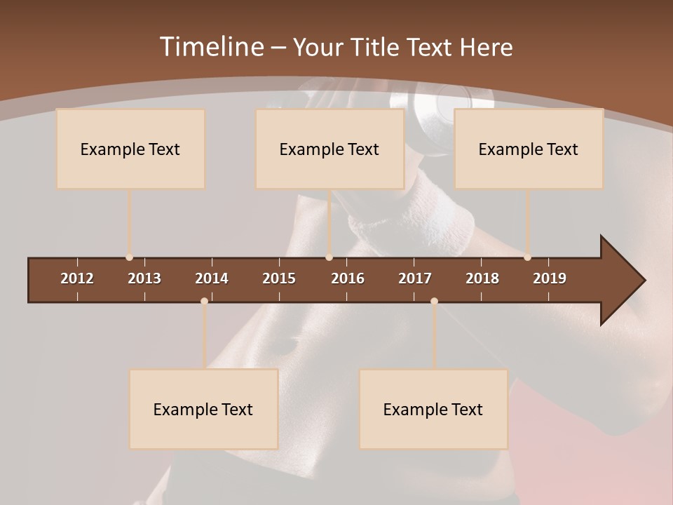 Fit Woman Body PowerPoint Template