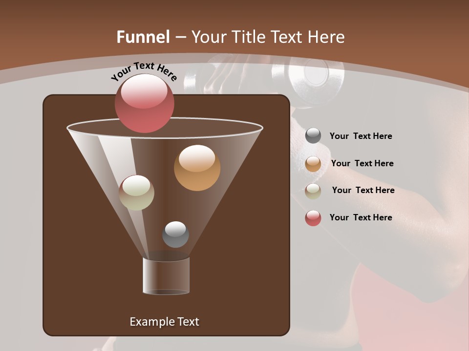 Fit Woman Body PowerPoint Template