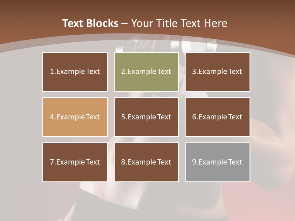 Fit Woman Body PowerPoint Template