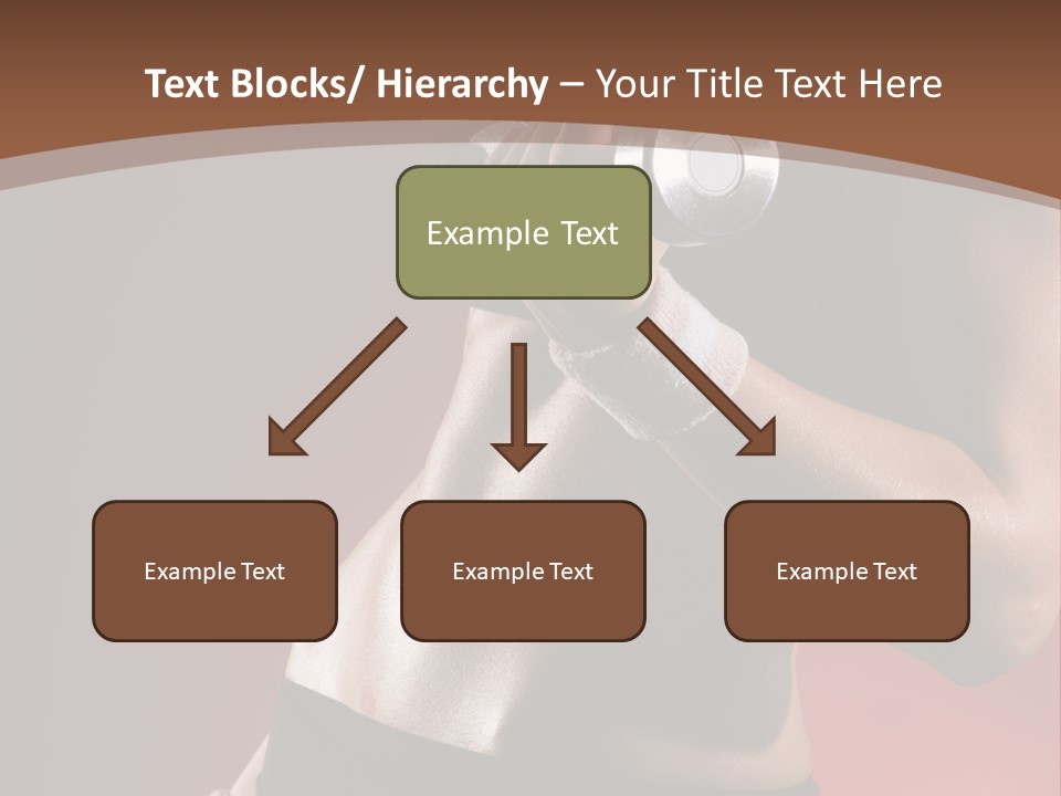 Fit Woman Body PowerPoint Template