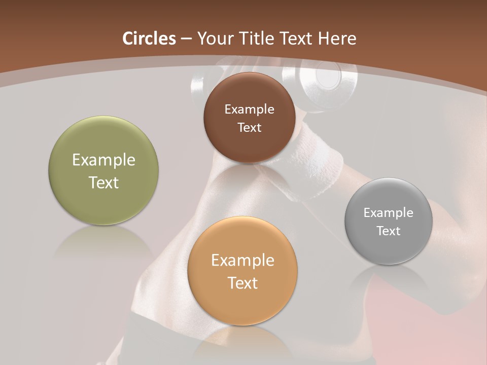 Fit Woman Body PowerPoint Template