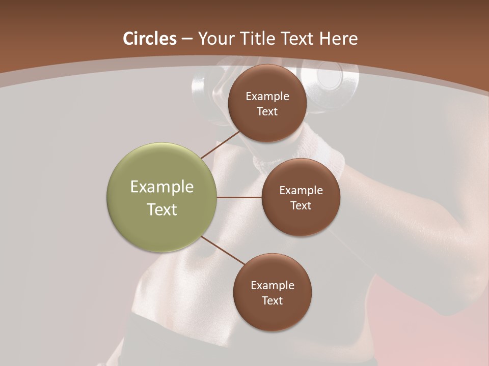 Fit Woman Body PowerPoint Template