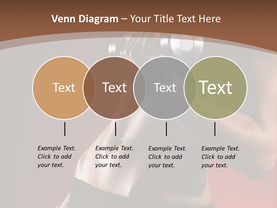 Fit Woman Body PowerPoint Template