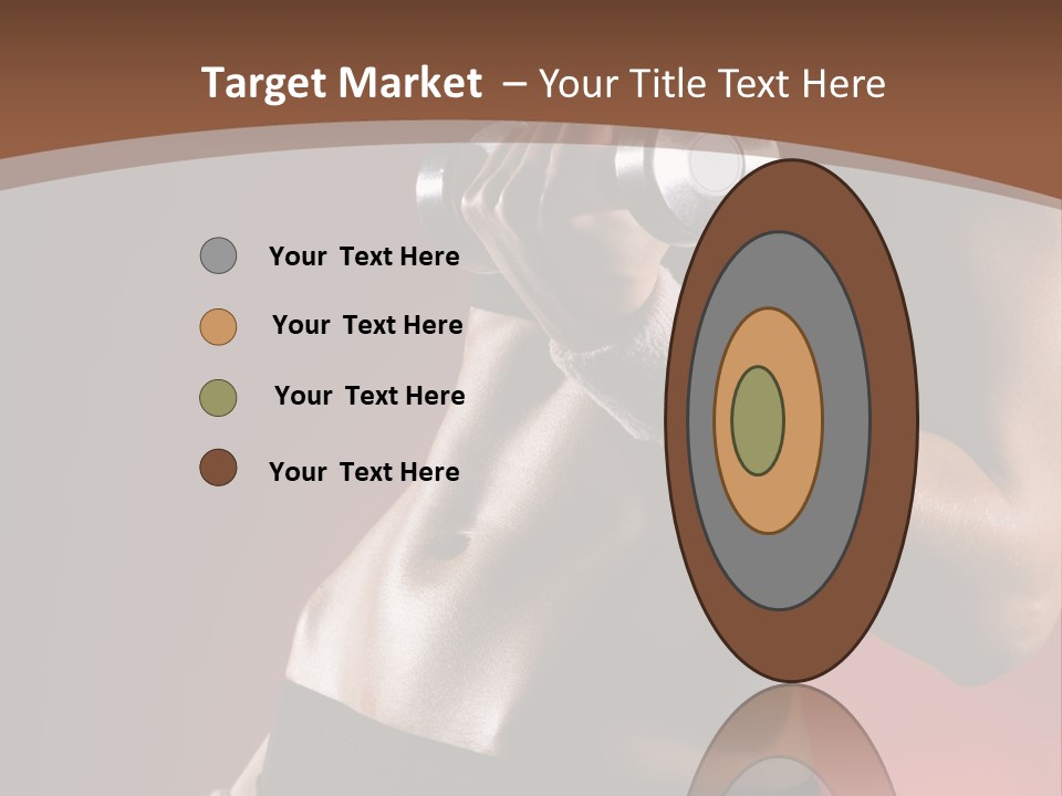 Fit Woman Body PowerPoint Template