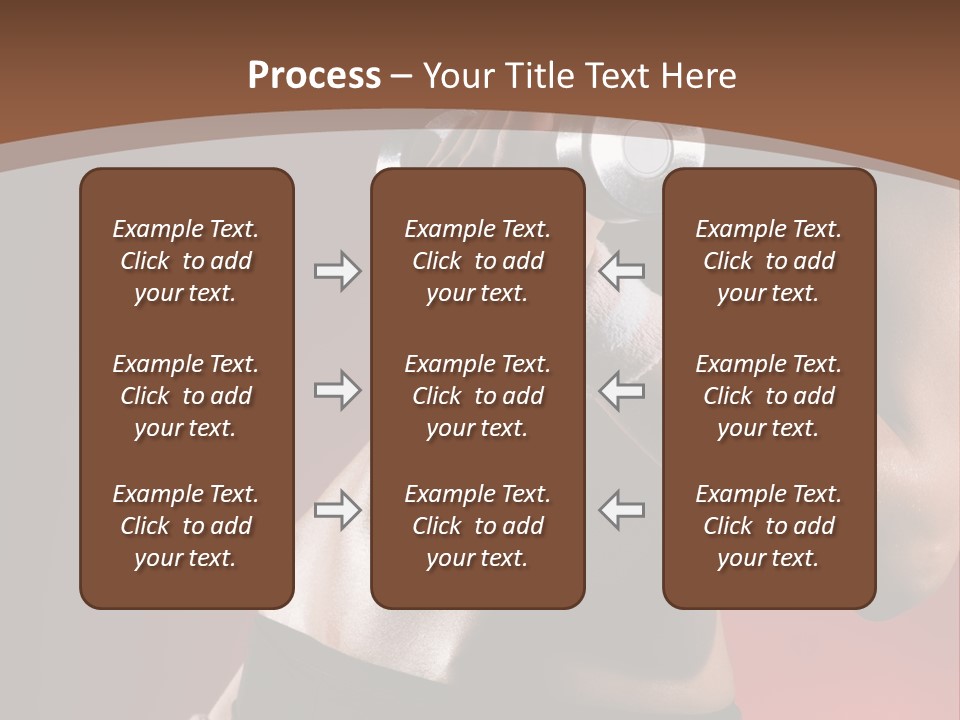 Fit Woman Body PowerPoint Template