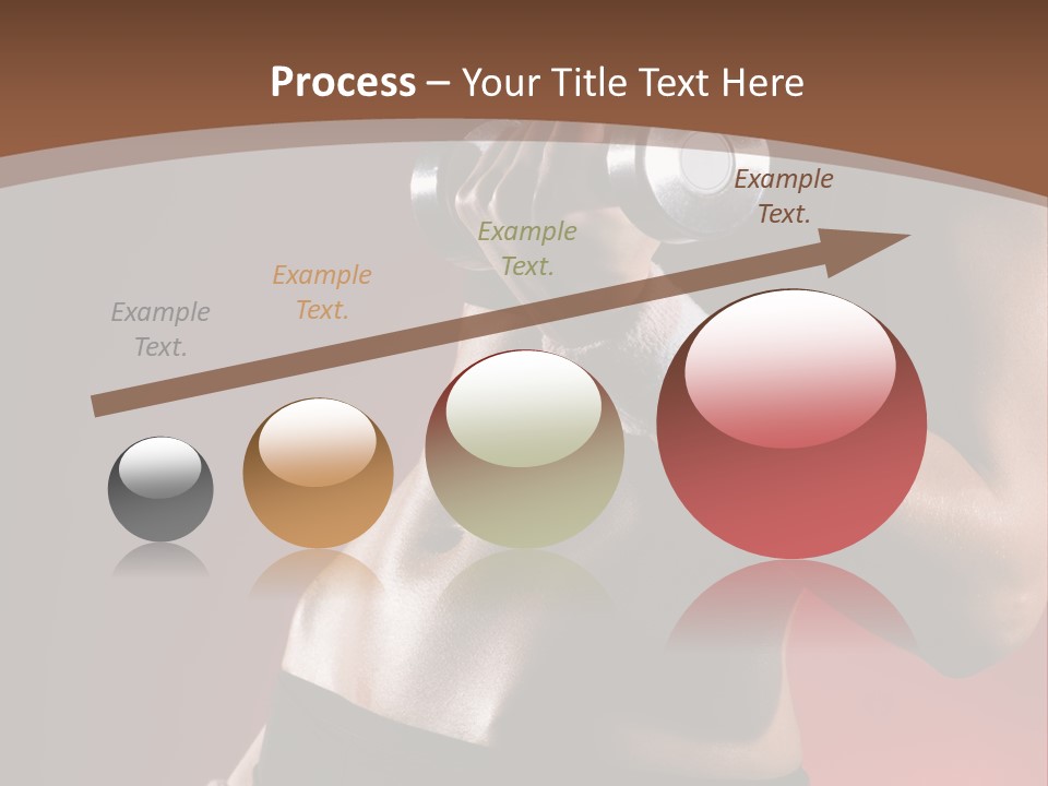 Fit Woman Body PowerPoint Template