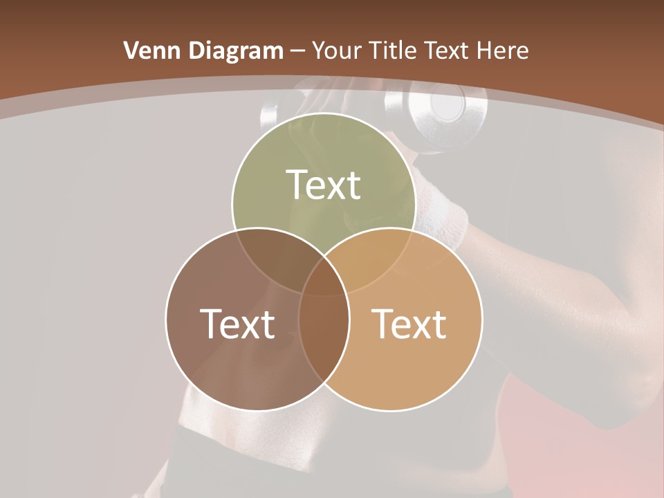 Fit Woman Body PowerPoint Template