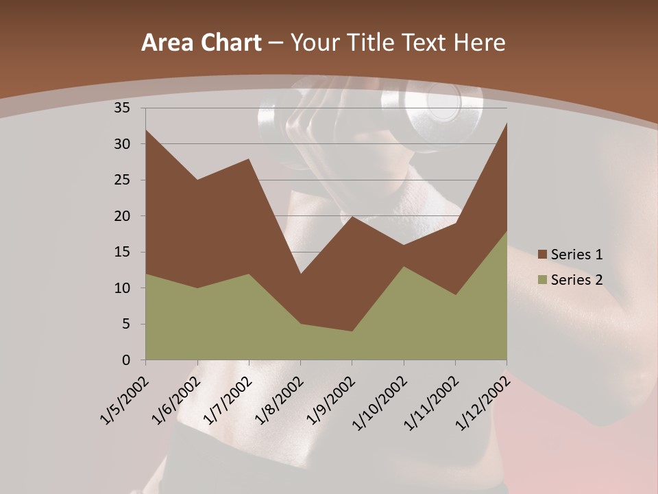 Fit Woman Body PowerPoint Template