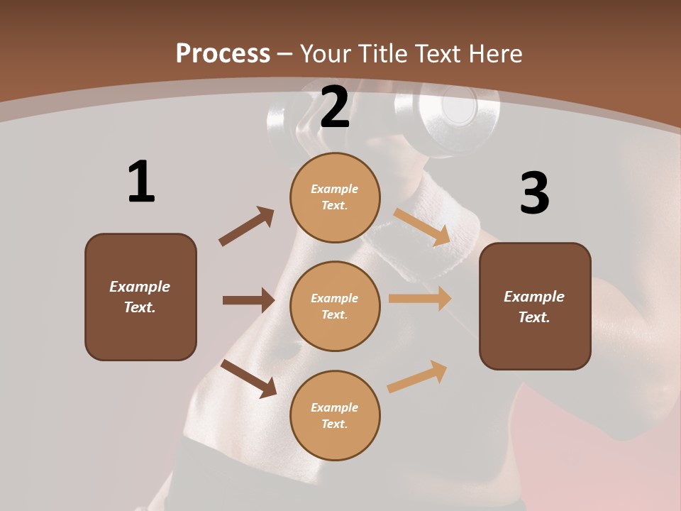 Fit Woman Body PowerPoint Template