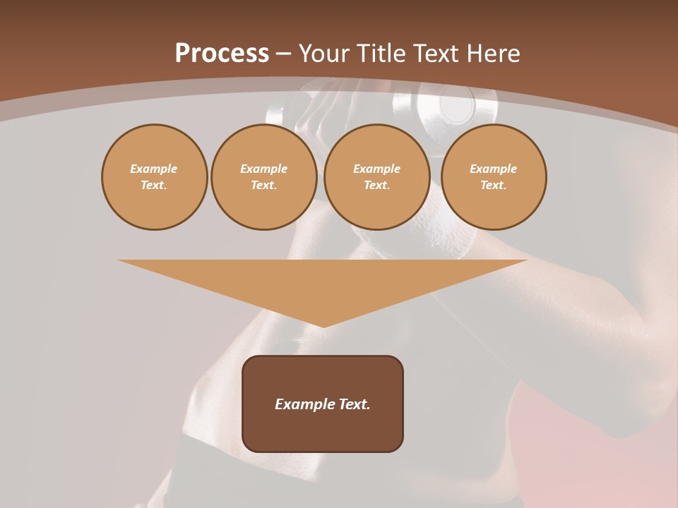 Fit Woman Body PowerPoint Template