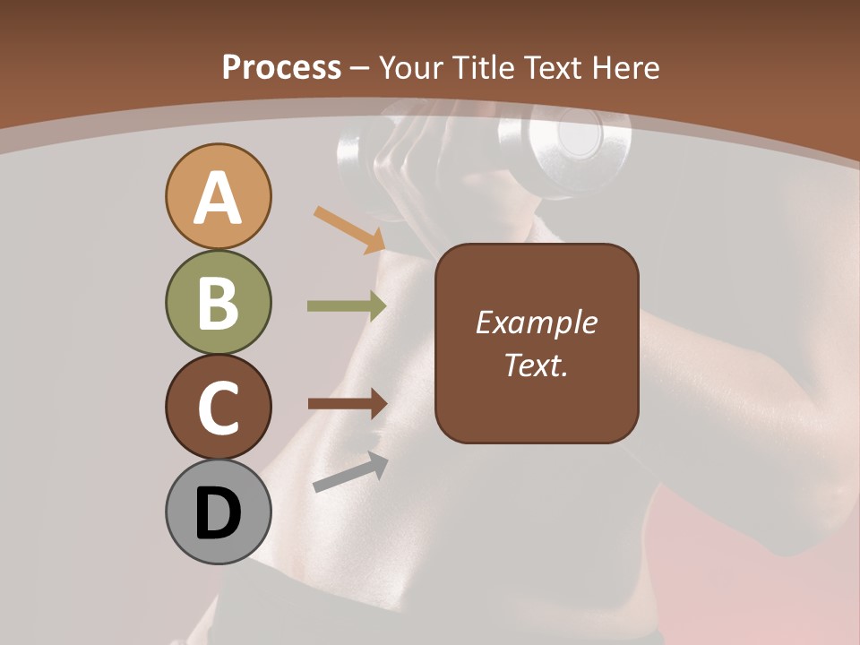 Fit Woman Body PowerPoint Template