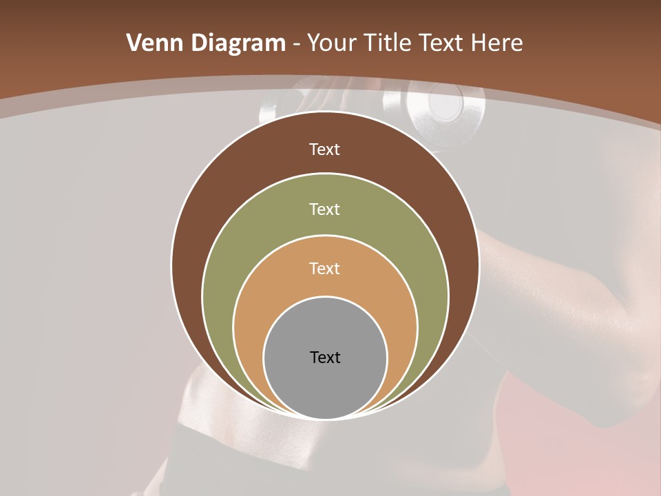 Fit Woman Body PowerPoint Template