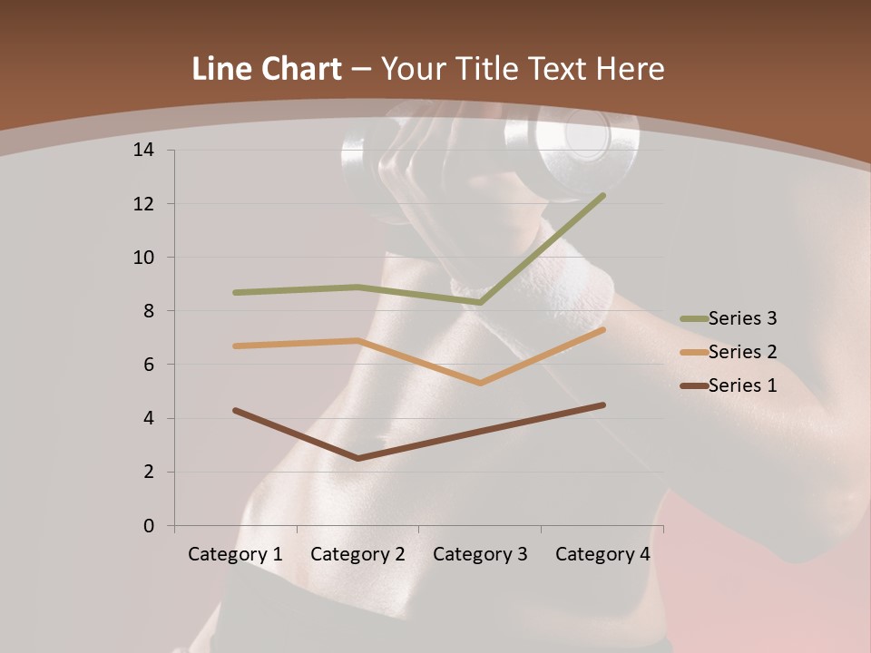 Fit Woman Body PowerPoint Template