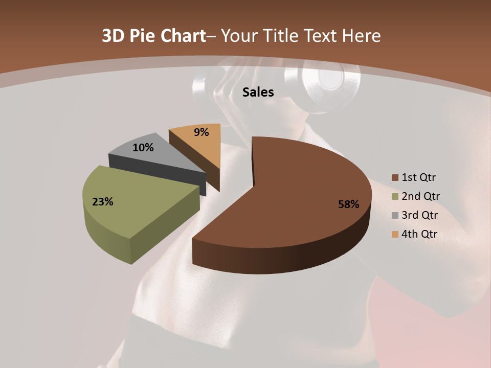 Fit Woman Body PowerPoint Template