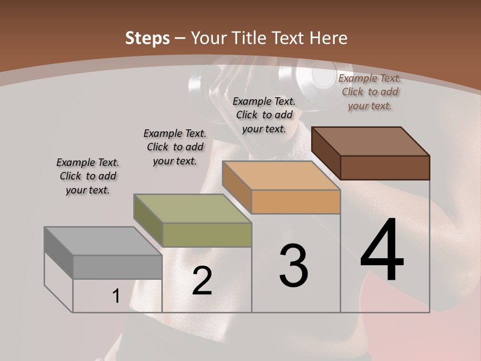 Fit Woman Body PowerPoint Template