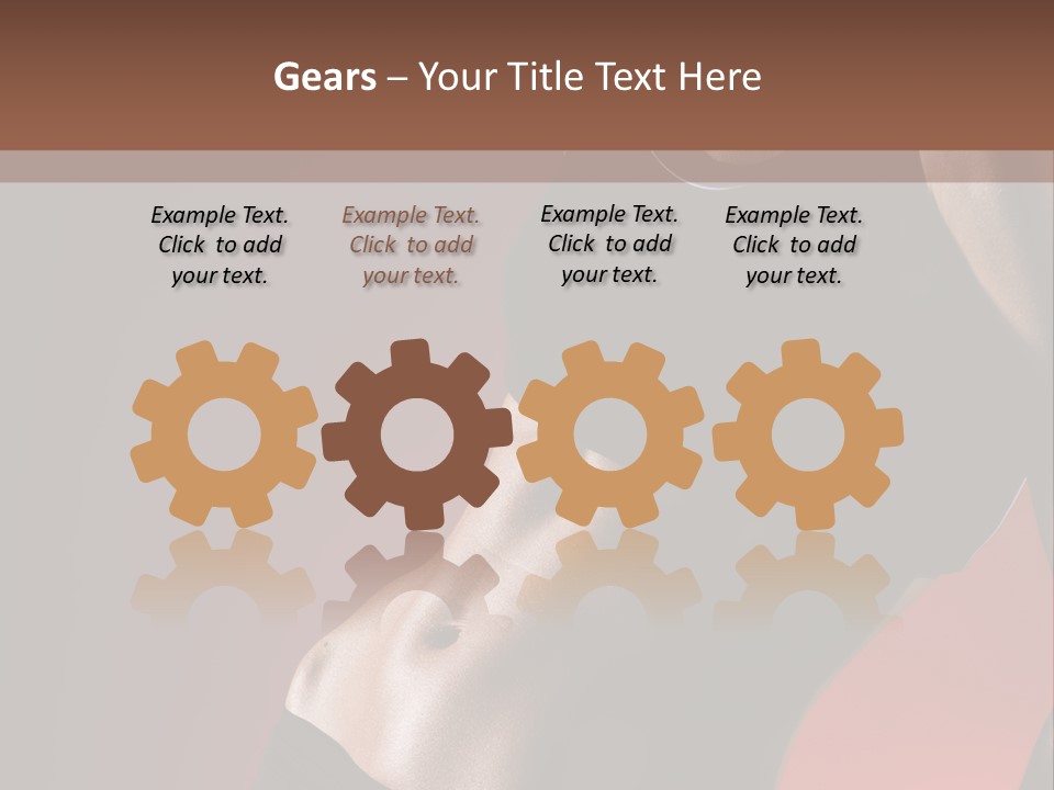 Weight Muscle One PowerPoint Template