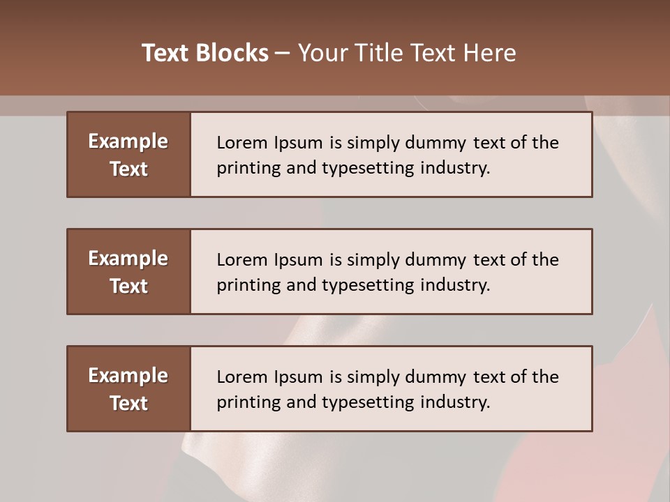 Weight Muscle One PowerPoint Template