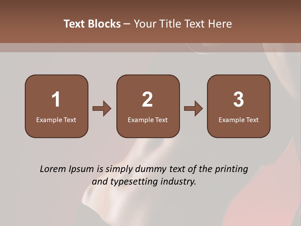 Weight Muscle One PowerPoint Template