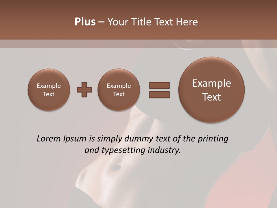 Weight Muscle One PowerPoint Template