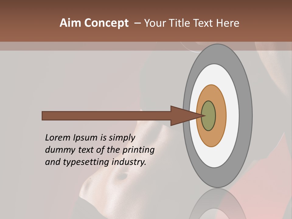 Weight Muscle One PowerPoint Template