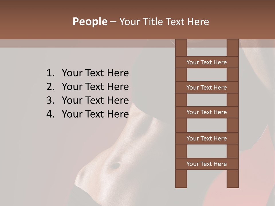 Weight Muscle One PowerPoint Template