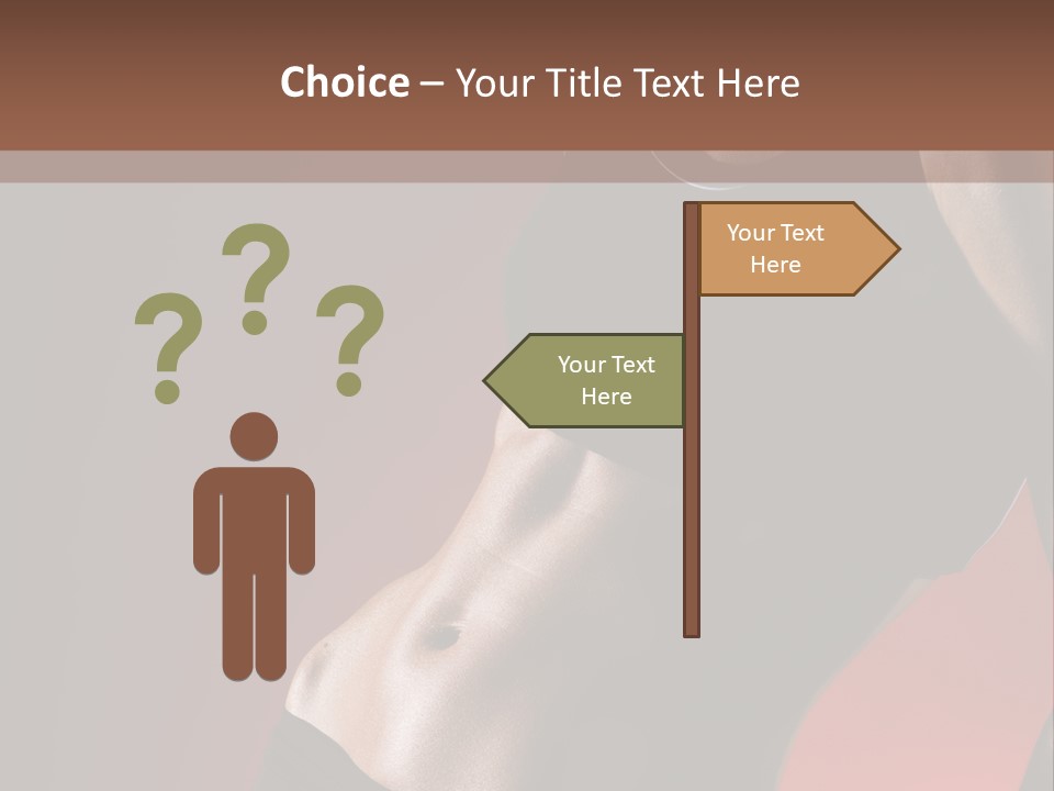 Weight Muscle One PowerPoint Template