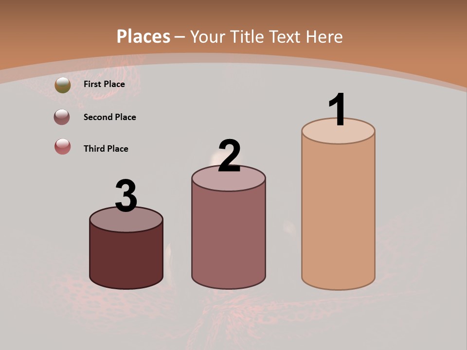 Woman In Red Dress PowerPoint Template