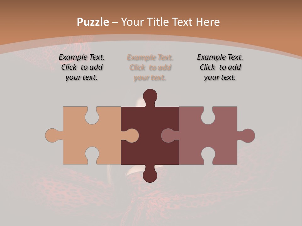 Woman In Red Dress PowerPoint Template