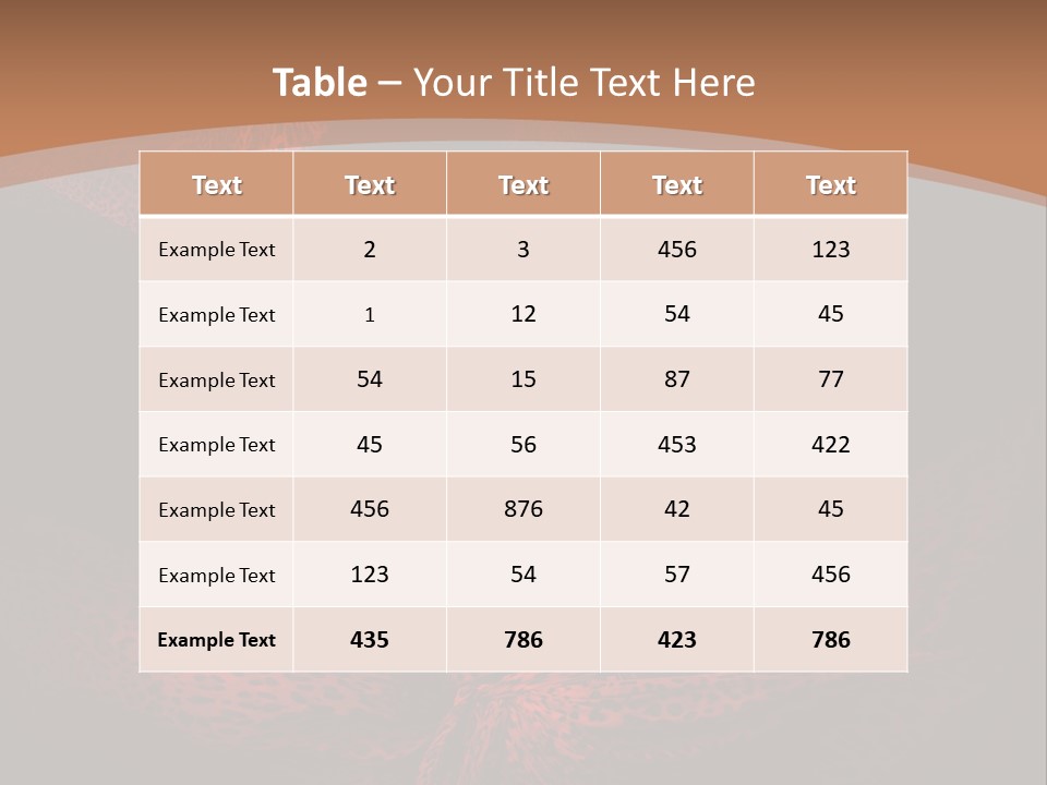 Woman In Red Dress PowerPoint Template