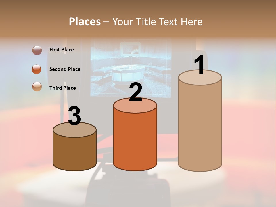 Video Camera Viewfinder PowerPoint Template