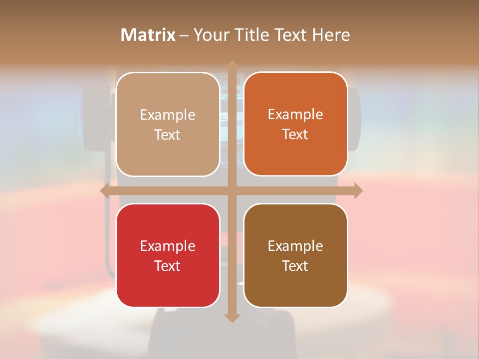 Video Camera Viewfinder PowerPoint Template