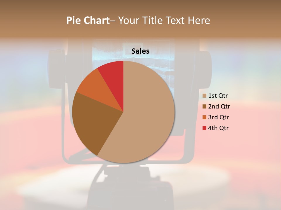 Video Camera Viewfinder PowerPoint Template