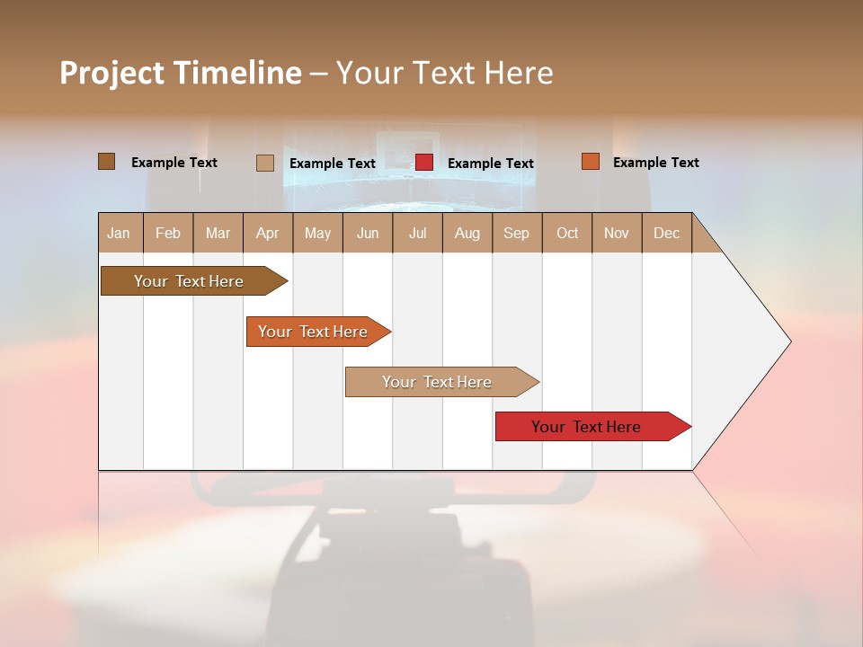 Video Camera Viewfinder PowerPoint Template