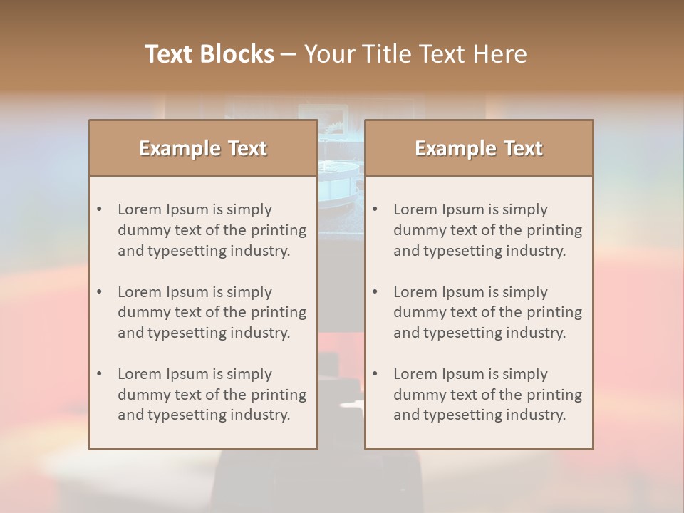 Video Camera Viewfinder PowerPoint Template