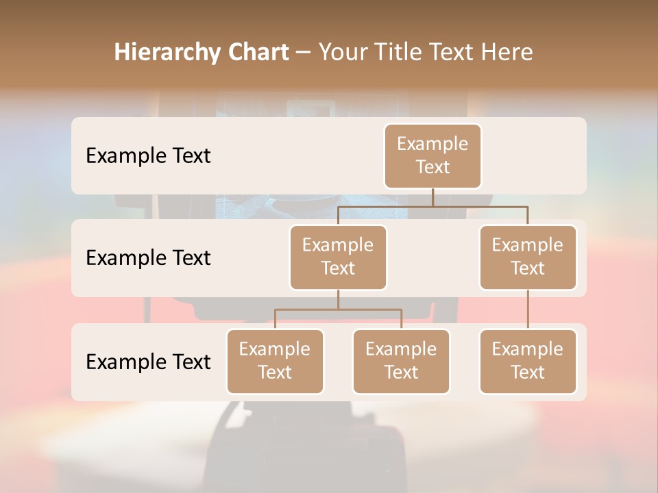 Video Camera Viewfinder PowerPoint Template
