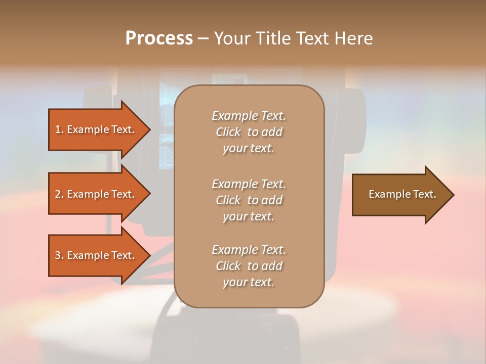 Video Camera Viewfinder PowerPoint Template