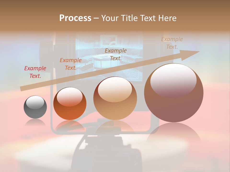 Video Camera Viewfinder PowerPoint Template