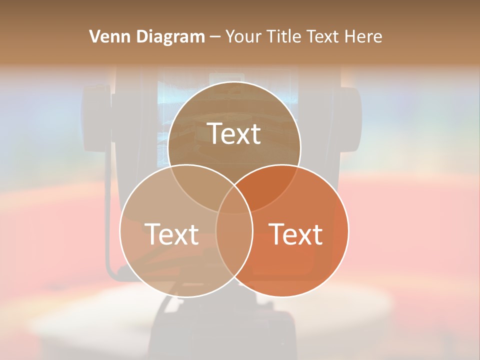 Video Camera Viewfinder PowerPoint Template