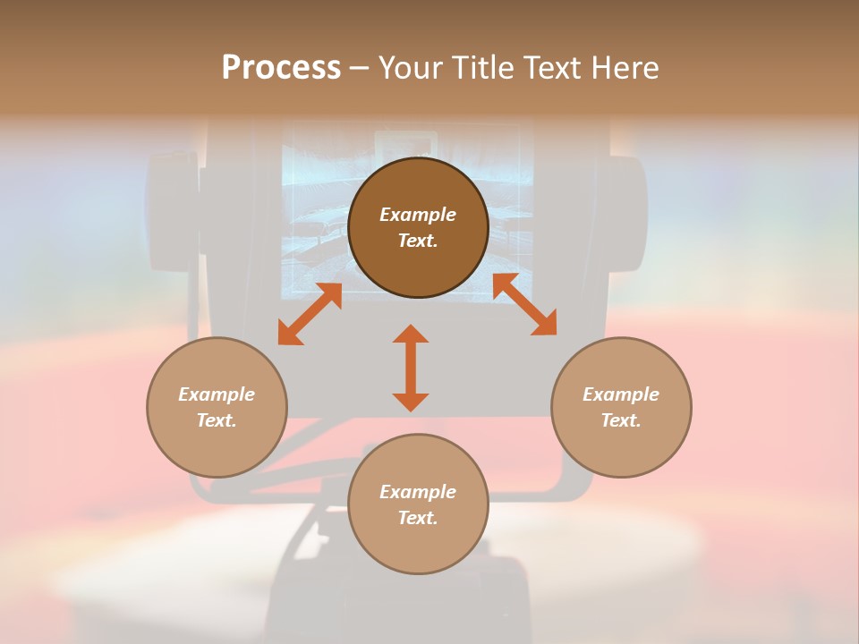 Video Camera Viewfinder PowerPoint Template