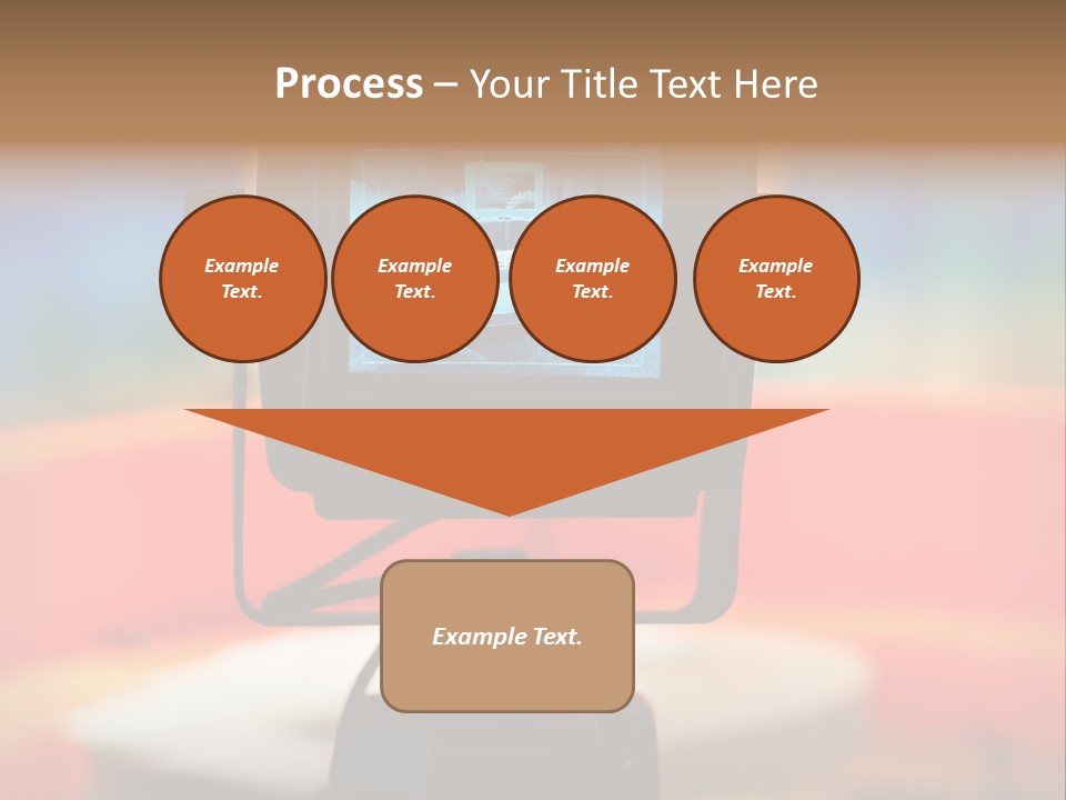 Video Camera Viewfinder PowerPoint Template