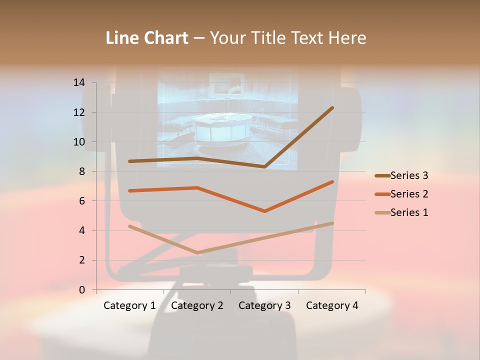 Video Camera Viewfinder PowerPoint Template