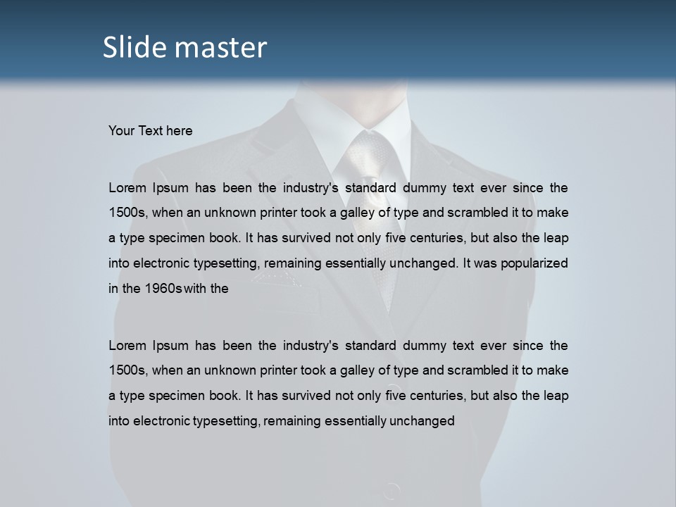 Wear To An Interview PowerPoint Template
