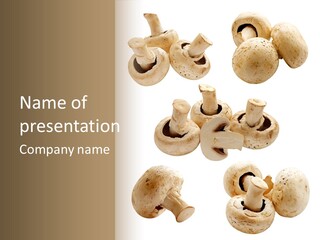 Closeup Natural Edible PowerPoint Template