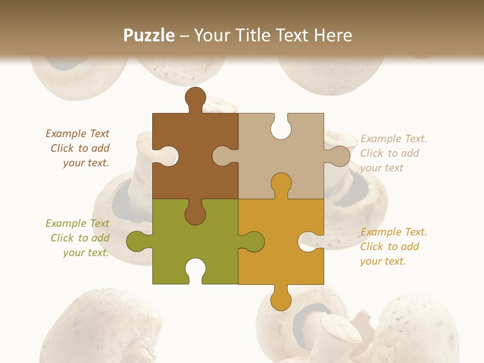 Closeup Natural Edible PowerPoint Template