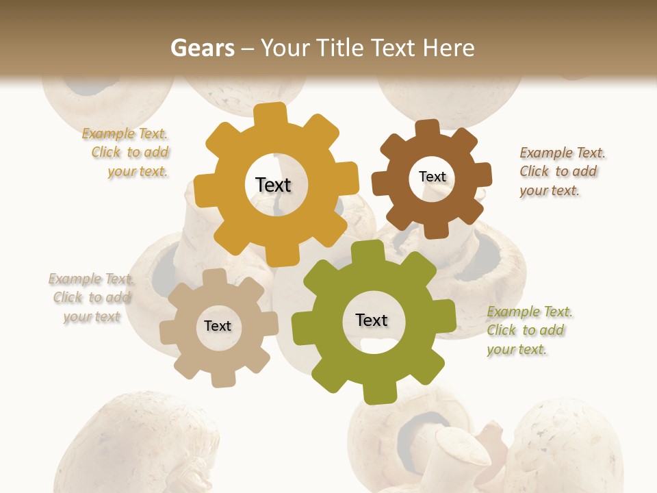 Closeup Natural Edible PowerPoint Template