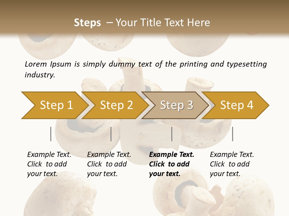 Closeup Natural Edible PowerPoint Template