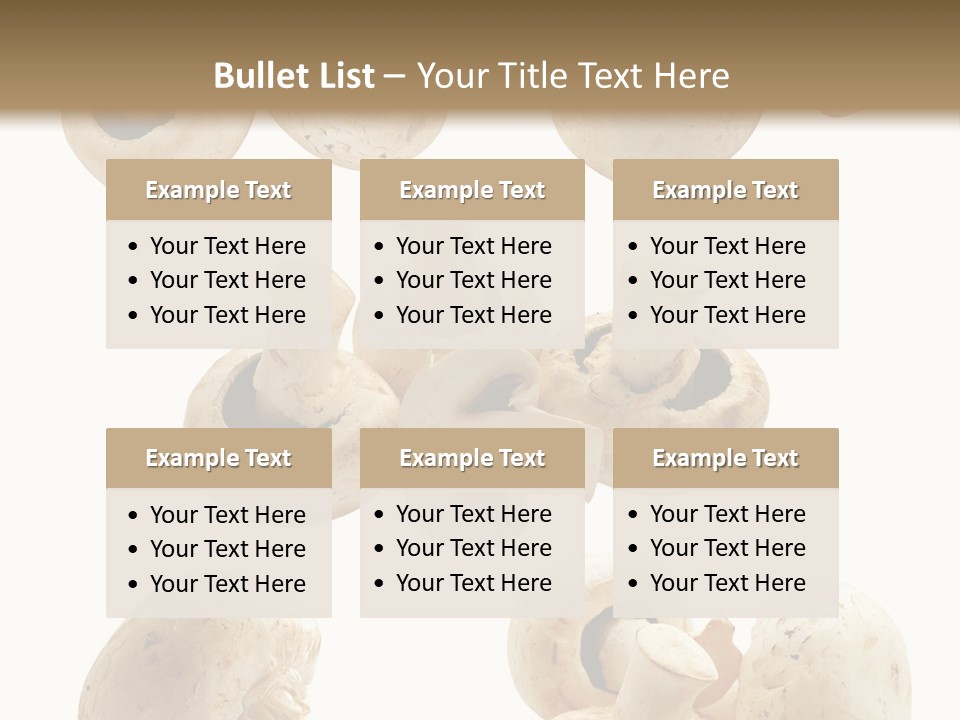 Closeup Natural Edible PowerPoint Template