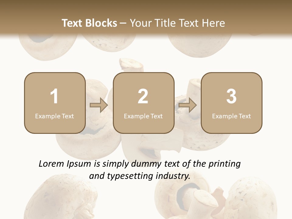 Closeup Natural Edible PowerPoint Template